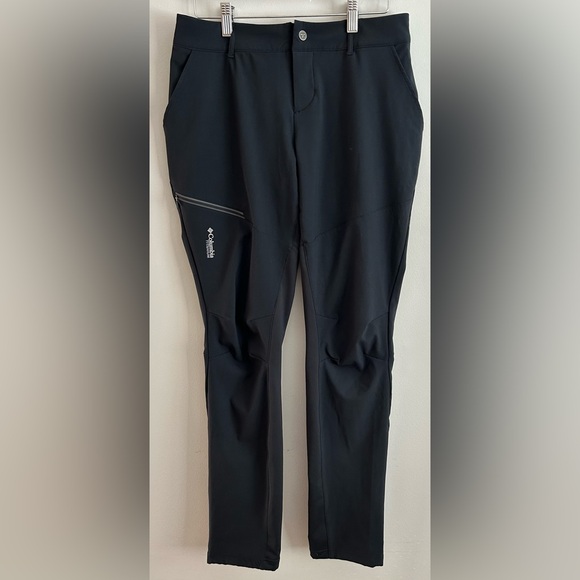 Columbia Titanium Women’s Black Athletic Workout Pants - Size 10/42 Like New - Picture 1 of 7